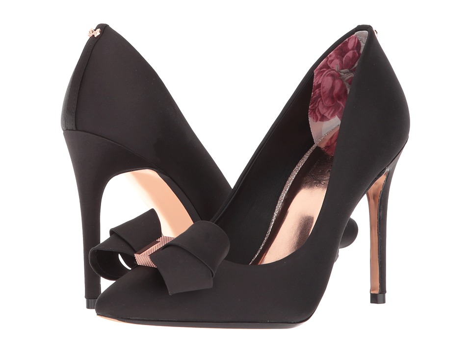 Ted Baker Skalett (Black Textile) High Heels