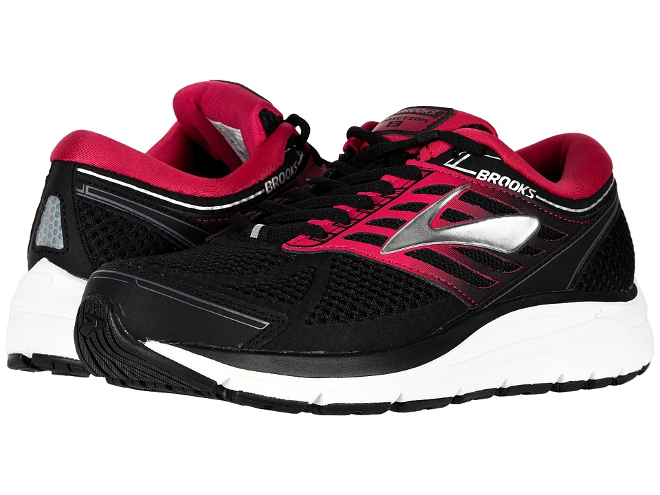Brooks Addiction 13 (Black/Pink/Grey) Women's Running Shoes