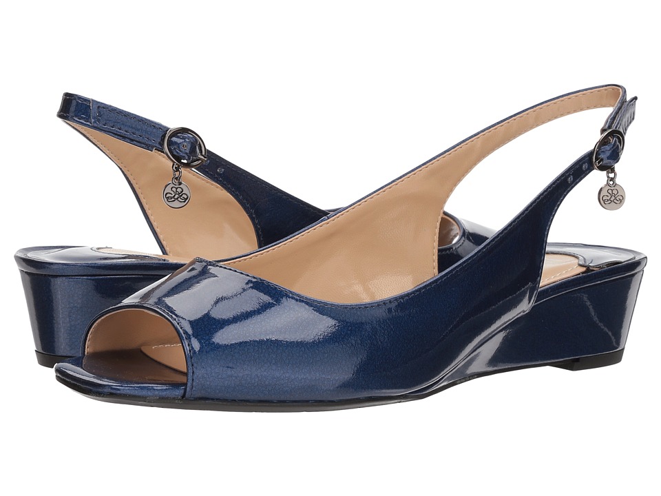 J. Renee Alivia (Navy Metallic) High Heels