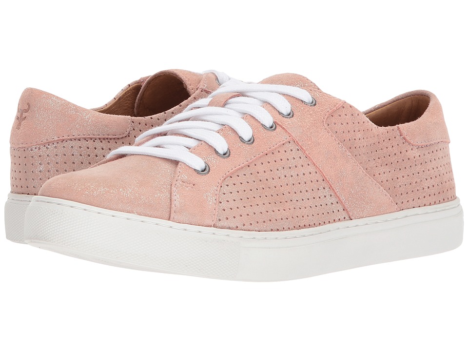 Trask Lindsey (Blush Metallic Suede) Flats