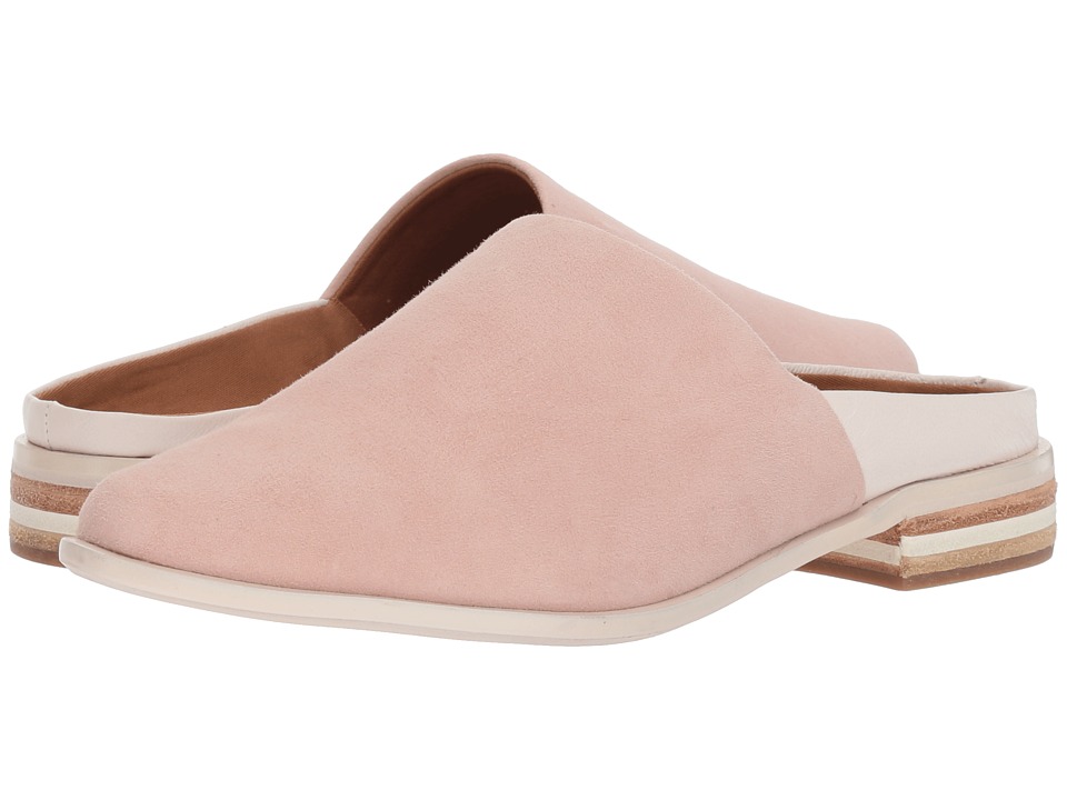 Kelsi Dagger Brooklyn Aiva (Off-White/Pale Pink Leather/Suede) Women's Shoes