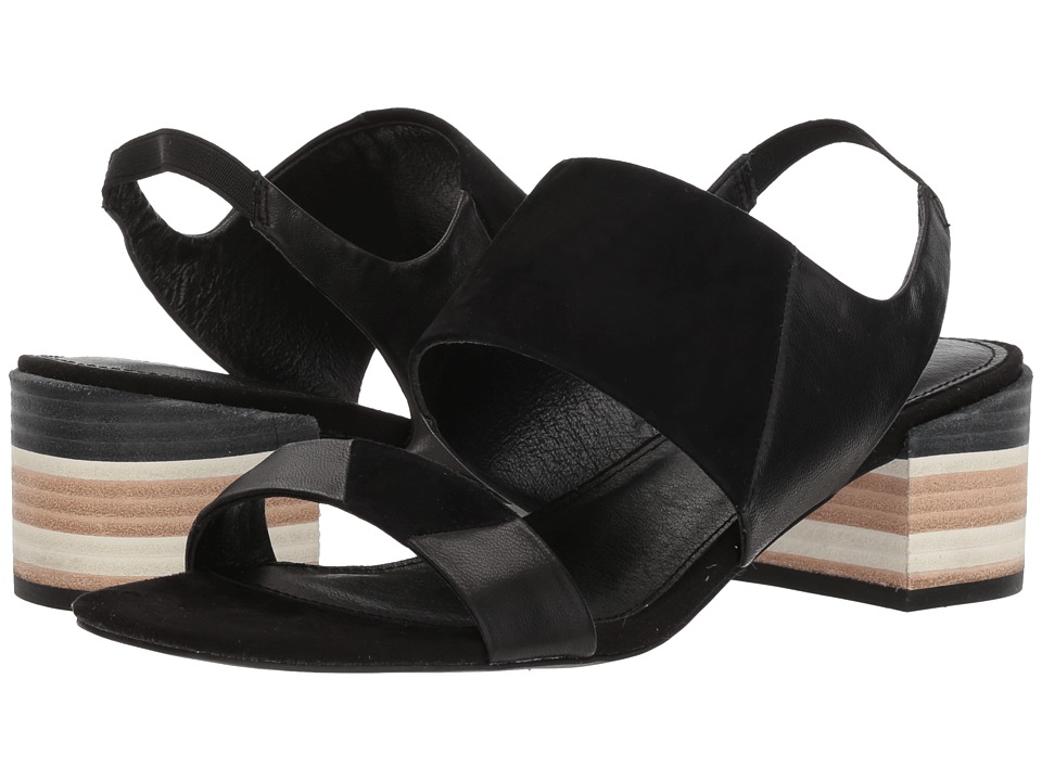 Kelsi Dagger Brooklyn Shiloh (Black Leather/Suede) Women's Shoes