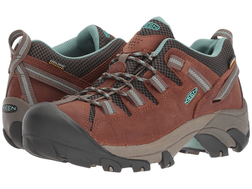 Keen Targhee II WP (Dark Earth/Wasabi) Women's Shoes