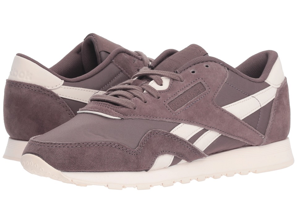 Reebok Lifestyle Classic Nylon (Almost Grey/Pale Pink) Women's Classic Shoes