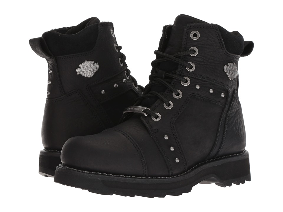 Harley-Davidson Oakleigh (Black) Women's Lace-up Boots