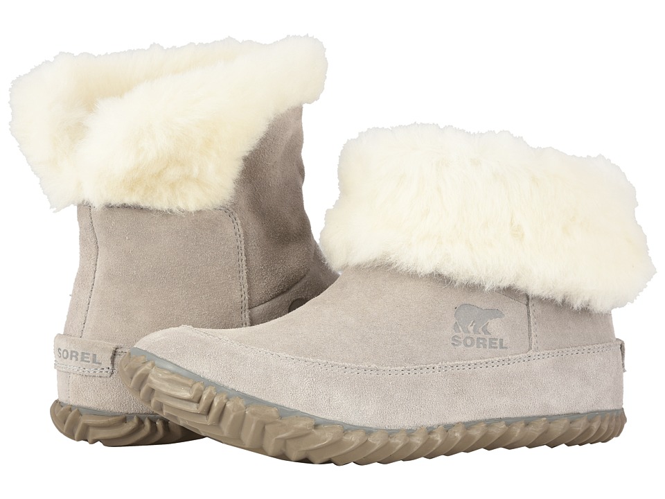 SOREL Out 'N Abouttm Bootie (Chrome Grey/Natural) Women's Cold Weather Boots