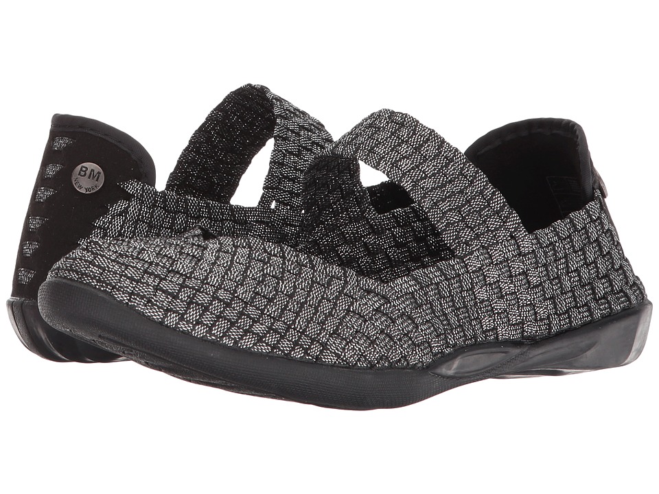 bernie mev. Cuddly (Black Shimmer) Maryjanes