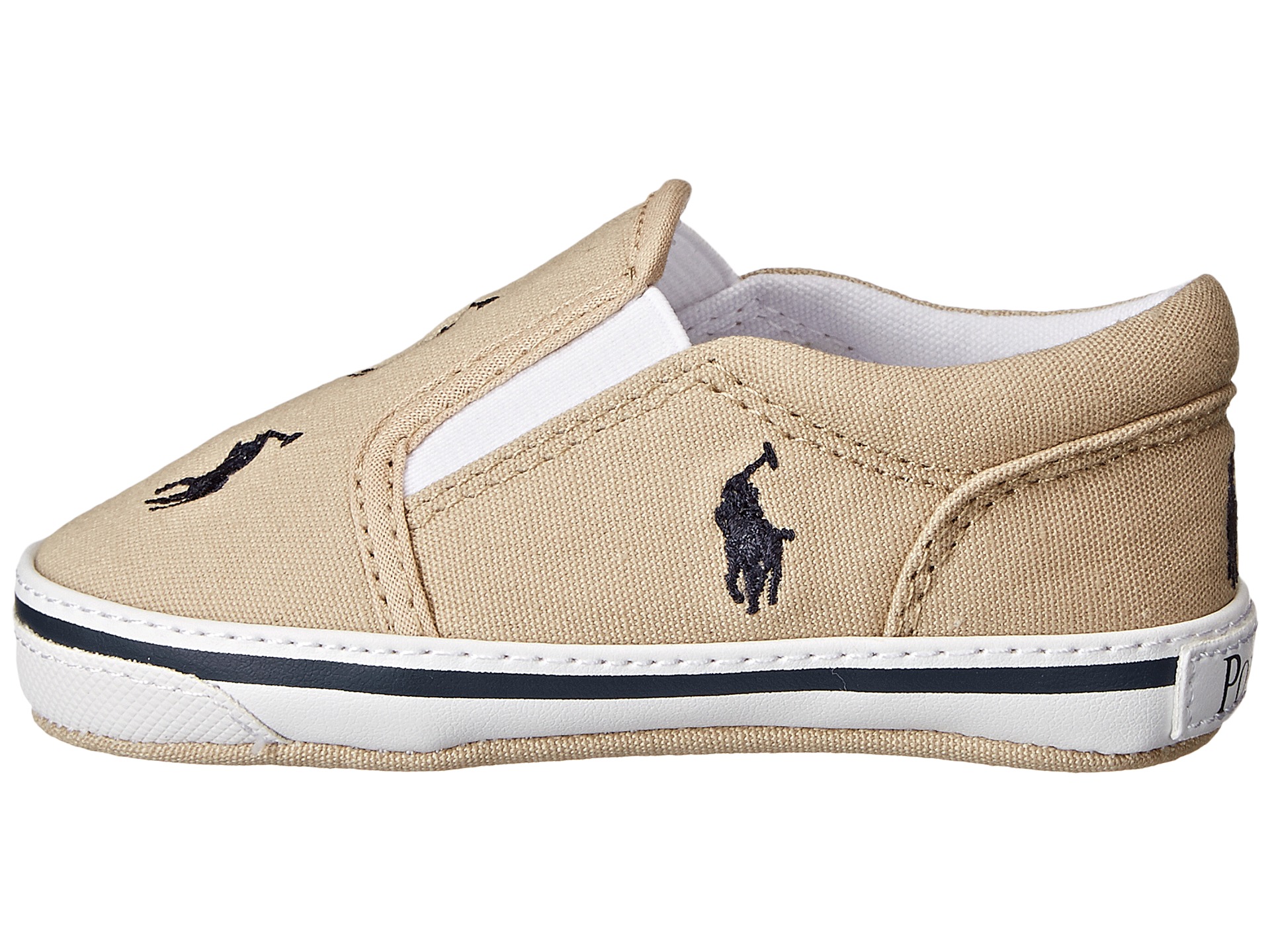 Polo Ralph Lauren Kids Bal Harbour Repeat Soft Sole (Infant/Toddler) at ...