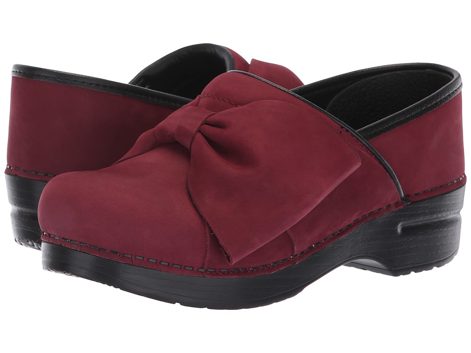 Dansko Pro Bow (Wine Milled Nubuck) Women's Shoes