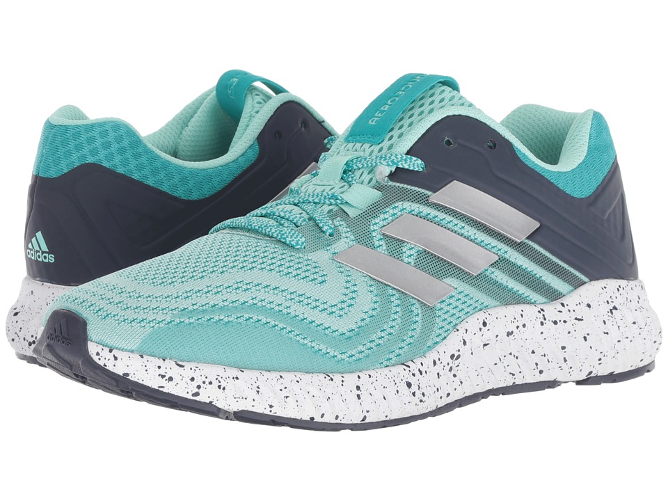 adidas Running Aerobounce ST (Hi-Res Aqua/Silver Metallic/Clear Mint) Women's Shoes
