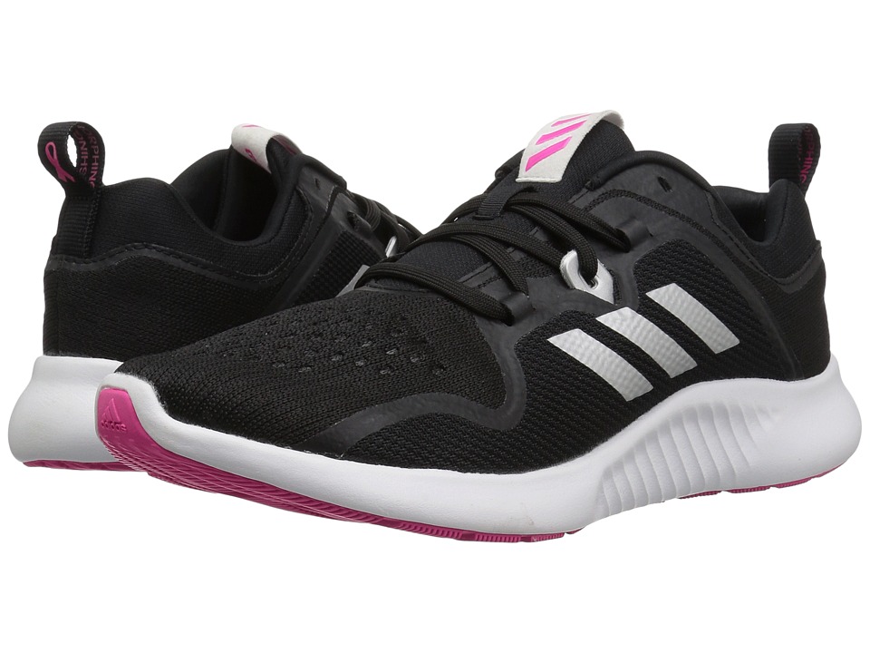 adidas Running Edgebounce (Black/White/Shock Pink) Women's Shoes