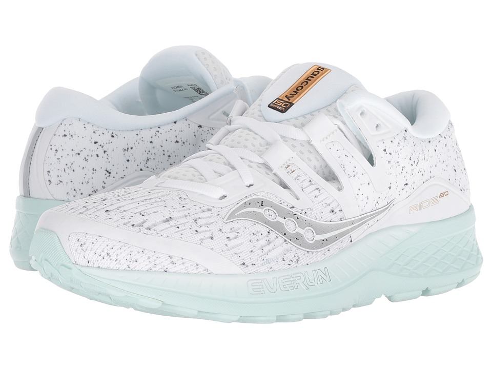 Saucony Ride ISO (White) Women's Running Shoes