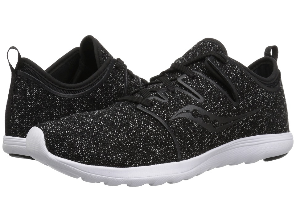 Saucony Eros Lace (Black (Speckled)) Women's Shoes