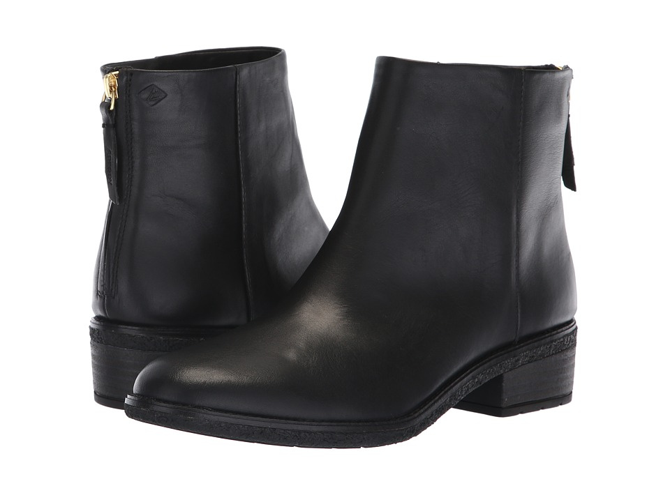 Sperry Maya Belle (Black Leather)