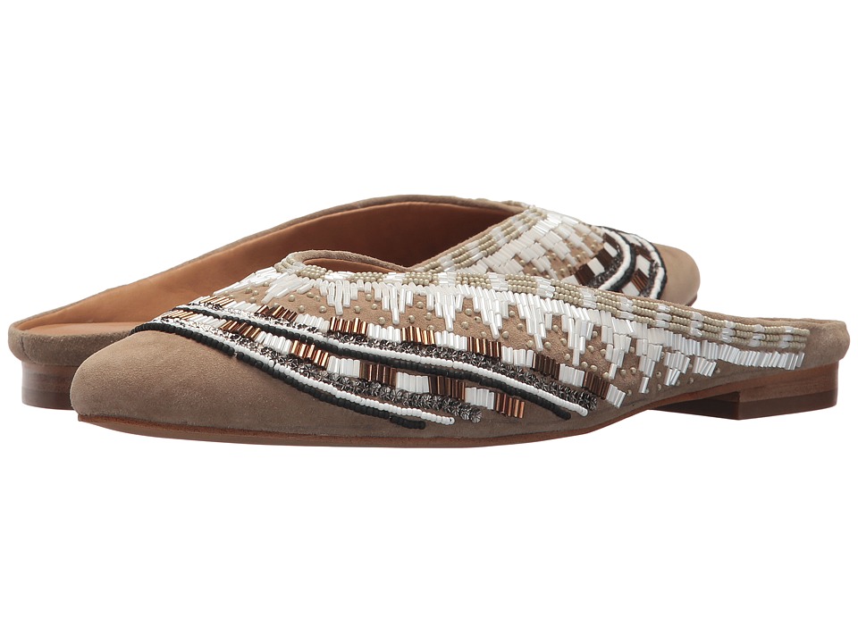Rebecca Minkoff Roxane (Taupe) Women's Clog/Mule Shoes