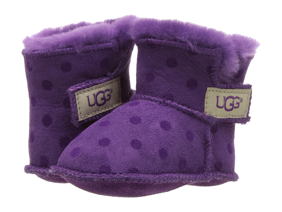 UGG Kids - Erin Polka Dot (Infant/Toddler) (Purple) Girls Shoes