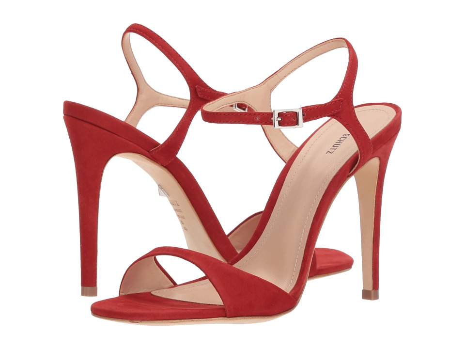 Schutz Jade (Tango Red) Women's Shoes