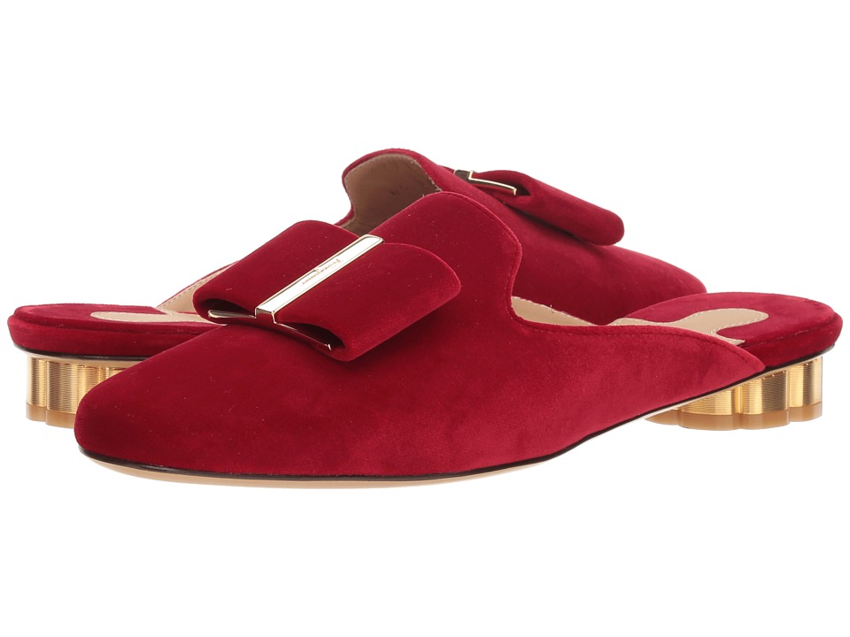 Salvatore Ferragamo Sciacca T (Rosso) Slip-On Shoes