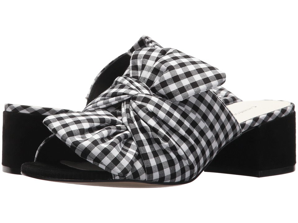 Chinese Laundry Marlowe Sandal (Black/White Gingham) Women's Shoes