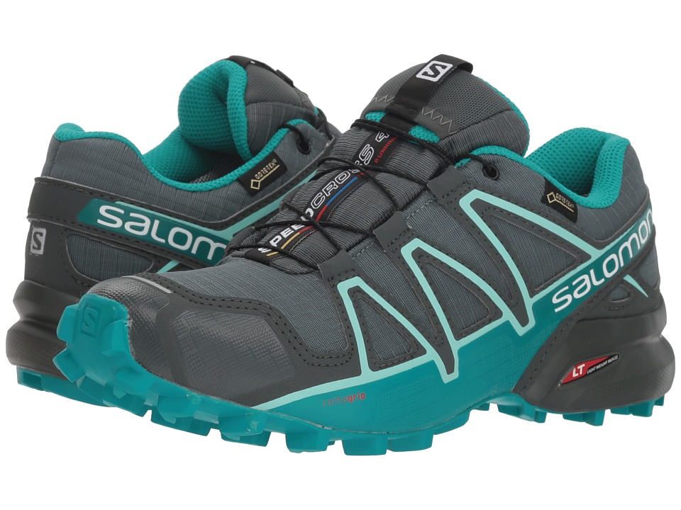 Salomon Speedcross 4 GTX (Balsam Green/Tropical Green/Beach Glass) Women's Shoes