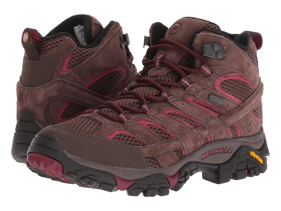 Merrell Moab 2 Mid Waterproof (Espresso) Women's Shoes