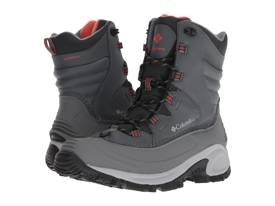 Columbia Bugaboot III (Graphite/Red Canyon) Women's Cold Weather Boots
