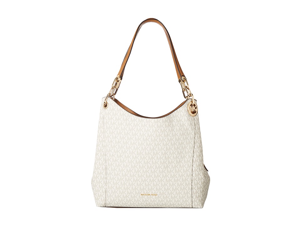 Michael Kors Fulton Large Charm Shoulder Tote Vanilla Michael Kors Fulton Large Charm Shoulder Tote Vanilla Handbags