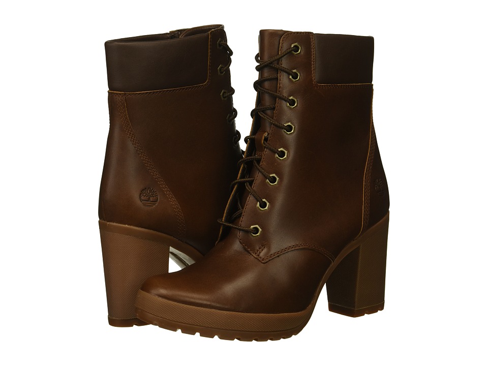 Timberland Camdale 6 Boot (Medium Brown Full Grain) Women's Lace-up Boots