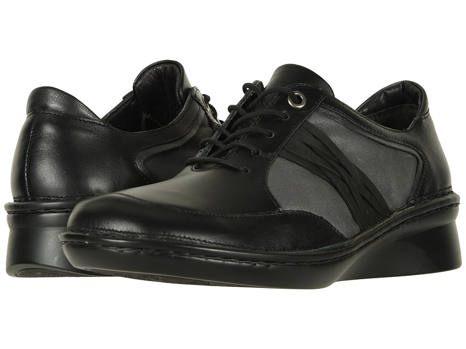 Naot Mezzo (Black Leather Combo) Women's Shoes