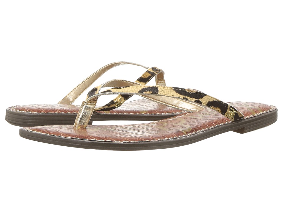 Sam Edelman - Gracie (New Nude Leopard Special Leopard Brahma Hair) Womens Sandals