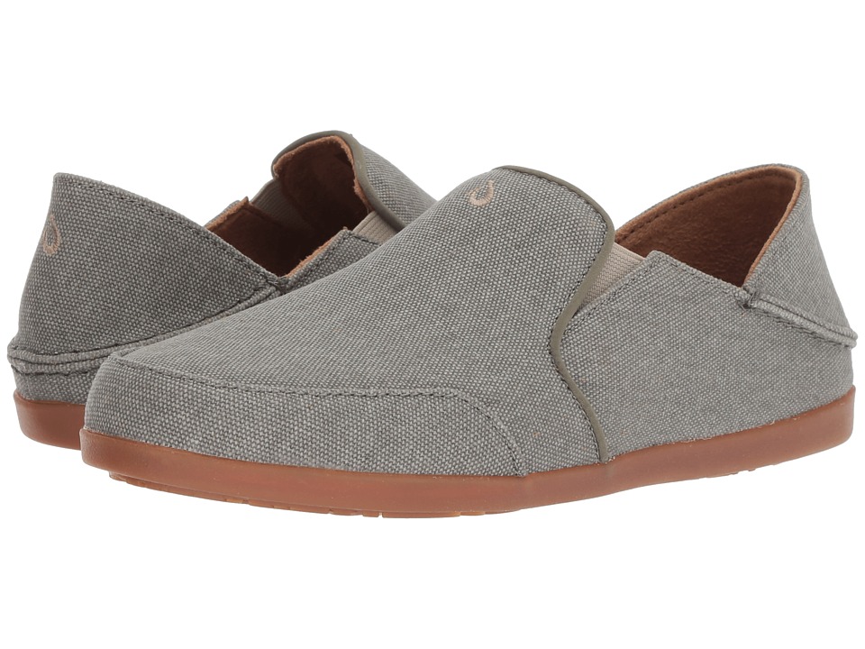 OluKai Waialua Canvas (Dusty Olive) Women's Shoes