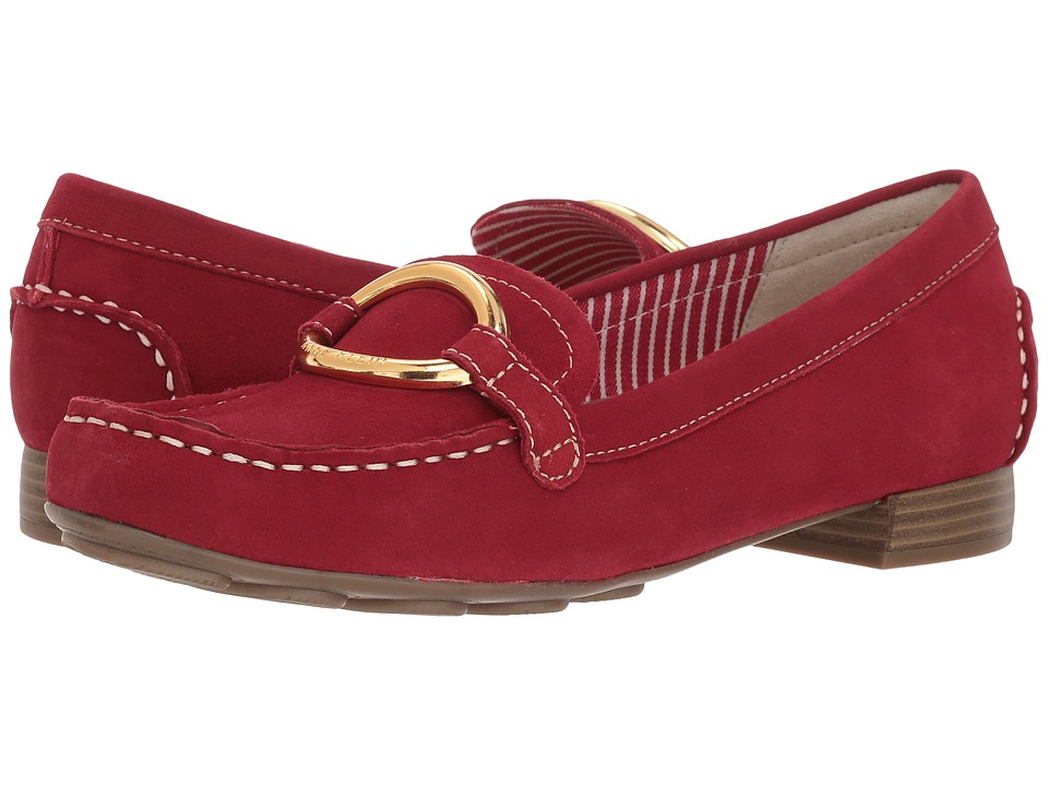 Anne Klein Harmonie (Red Suede) Women's Shoes