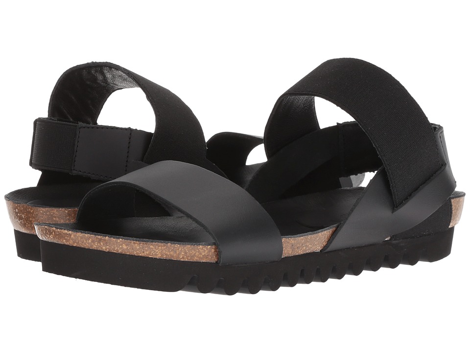 Cordani Luna (Black Leather) Sandals