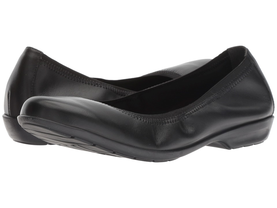 Walking Cradles Foley (Black Leather) Flats