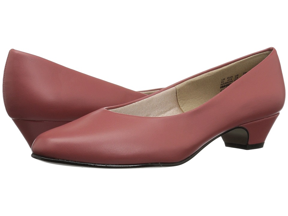 Soft Style Angel II (Marsala Kid) 1-2 inch heel Shoes