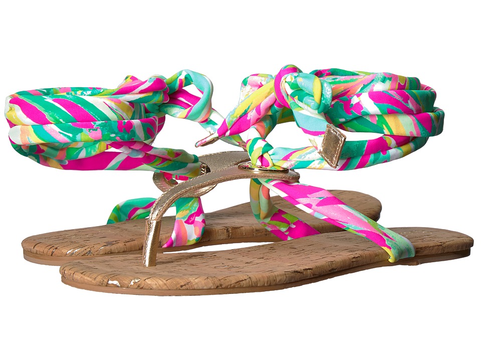 Lilly Pulitzer Harbor Sandal (Multi Shady Lady) Sandals