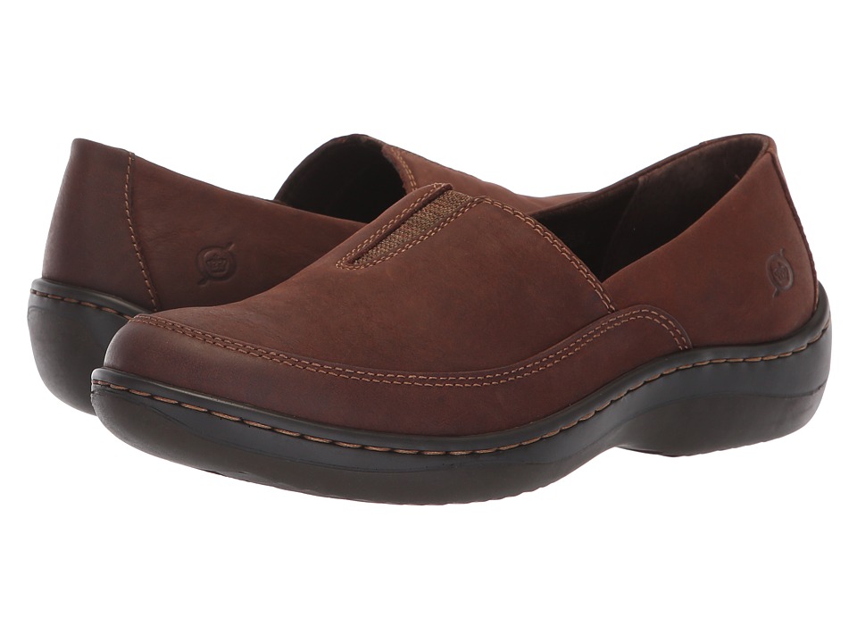 Born Lex (Dark Brown Nubuck) Slip-On Shoes