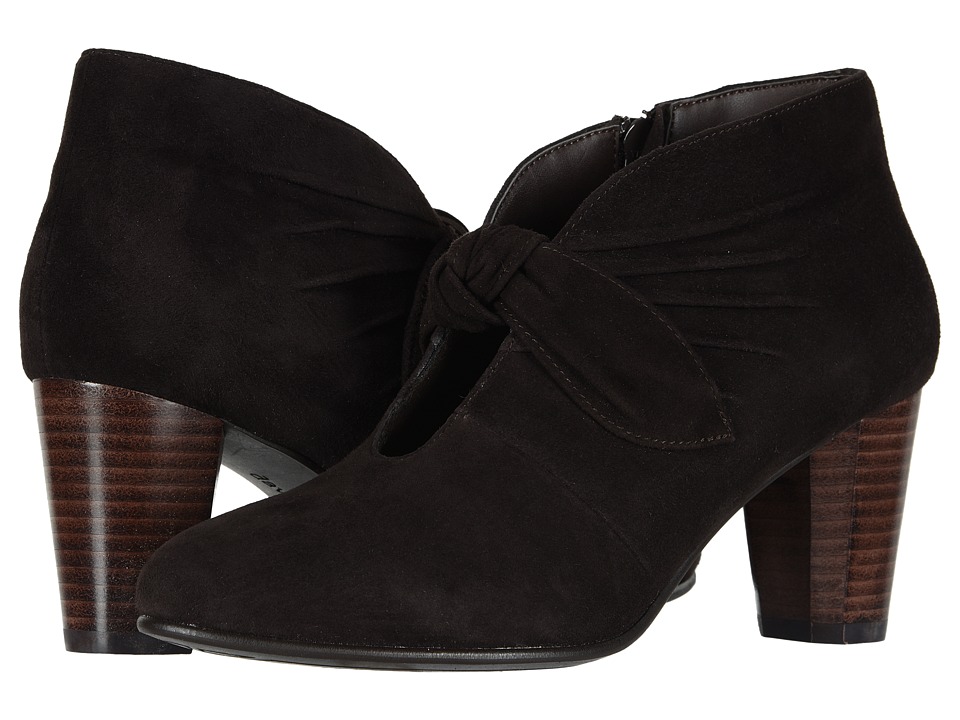 David Tate Gwen (Brown Suede) Women's Dress Pull-on Boots
