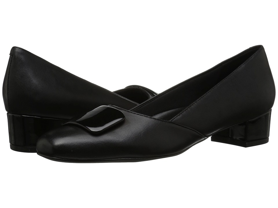 Trotters Delse (Black Soft Nappa Leather) Women's Shoes