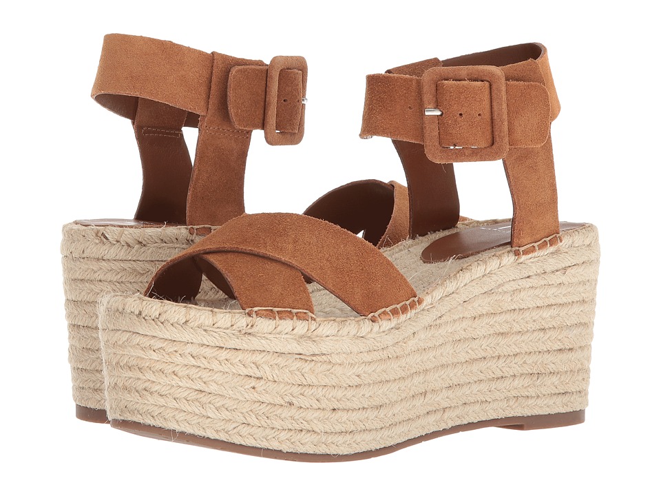 Marc Fisher LTD Randall Espadrille Platform (Cognac/Sport Tamarin) Sandals