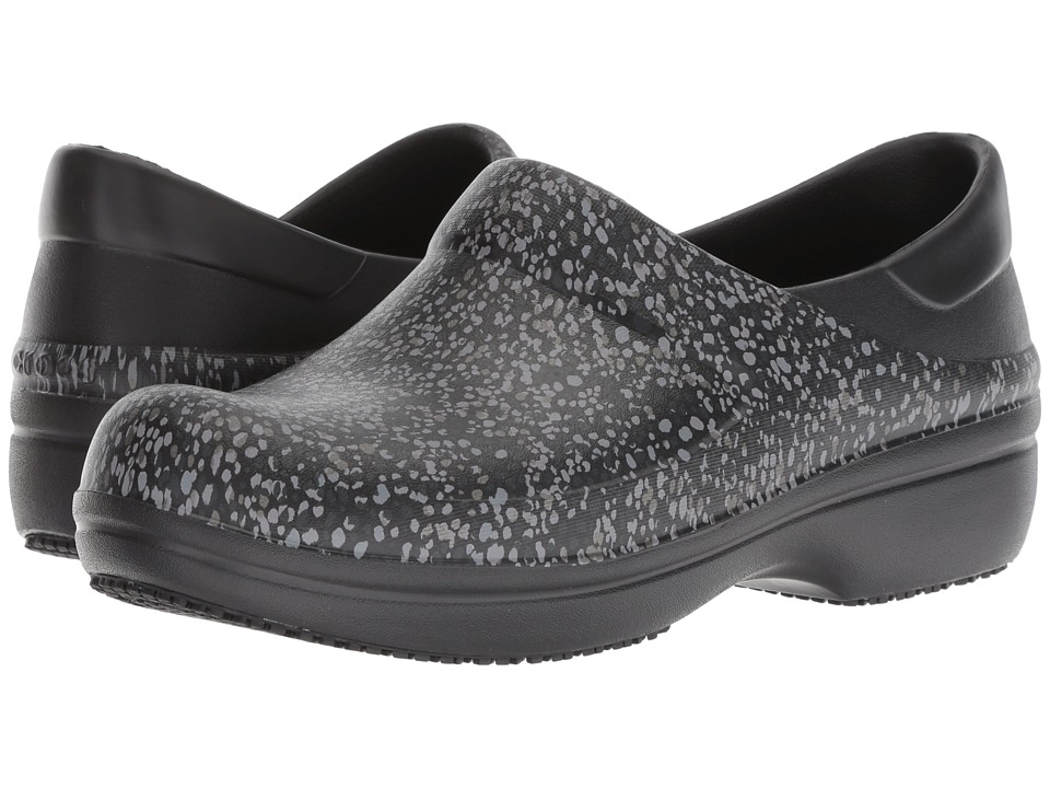 Crocs Neria Pro II Graphic Clog (Black/Dots) Clogs