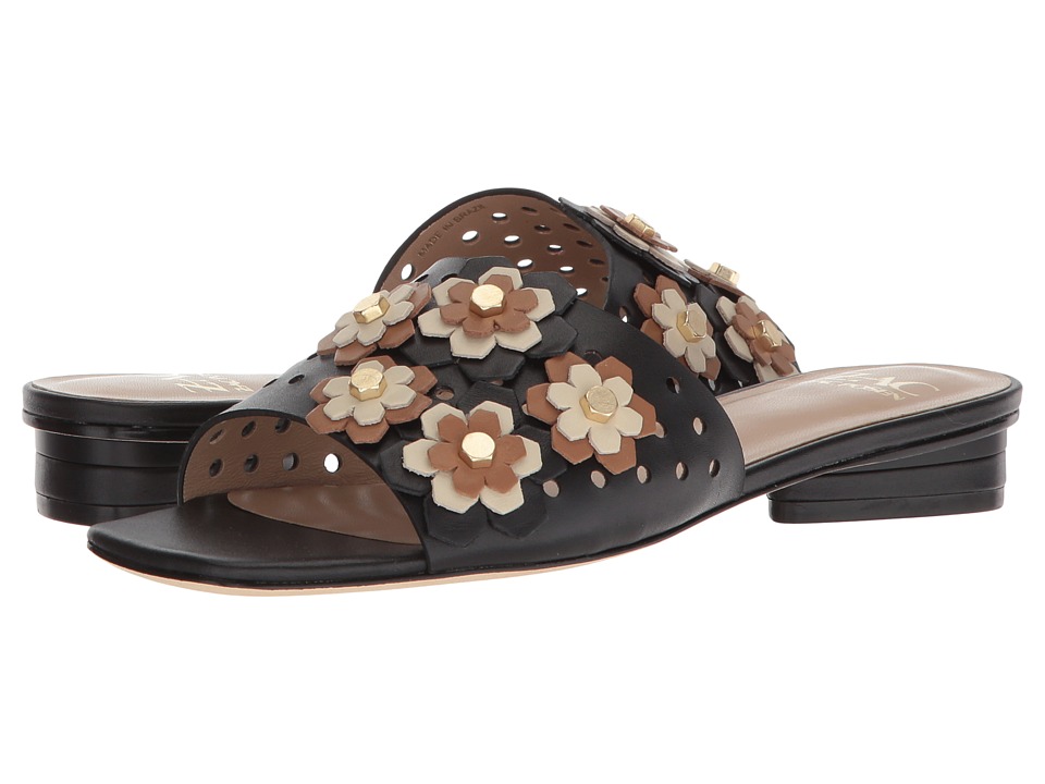 ZAC Zac Posen Nikki Flowers (Black) Women's Shoes