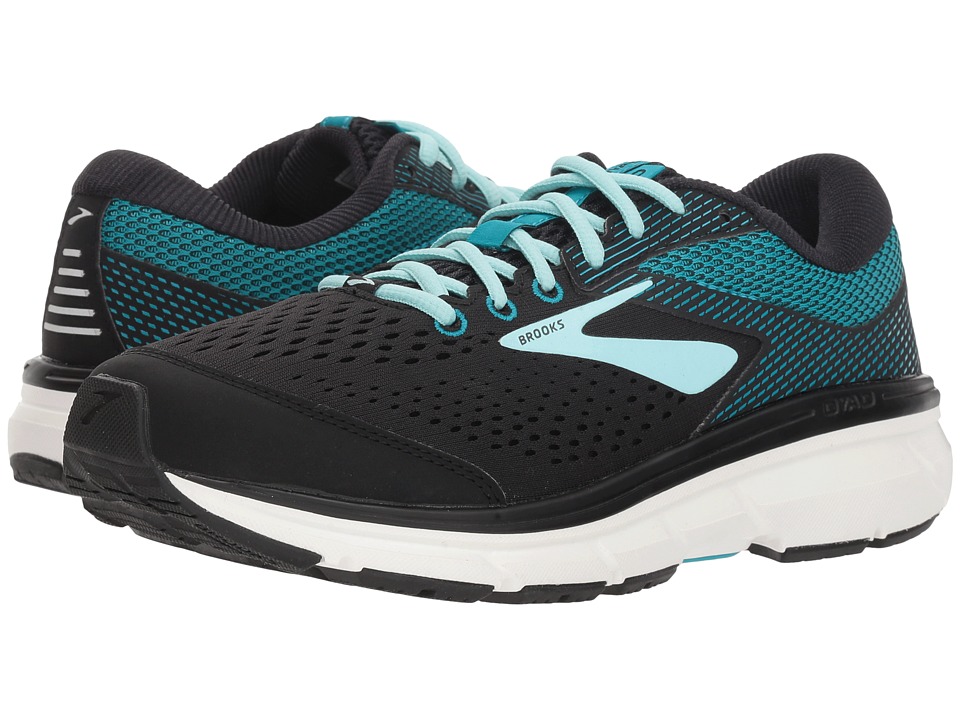 Brooks Dyad 10 (Black/Island/Capri) Women's Running Shoes