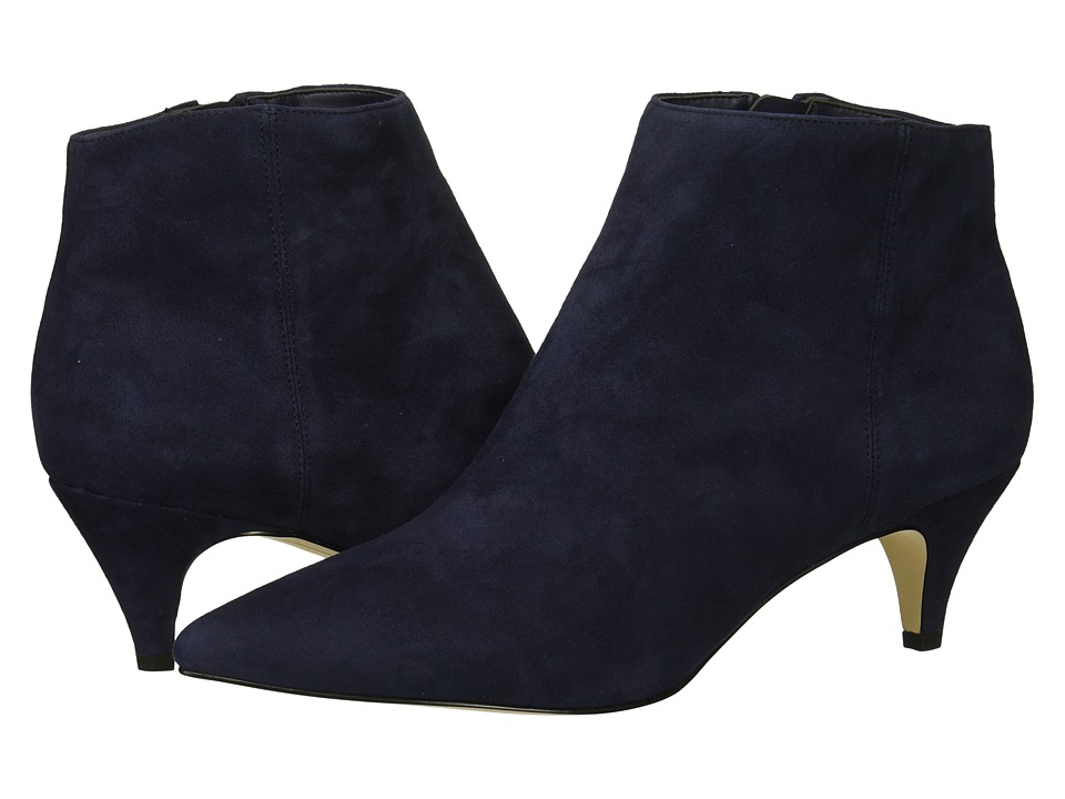 Sam Edelman Kinzey (Baltic Navy Kid Suede Leather) Women's Dress Zip Boots