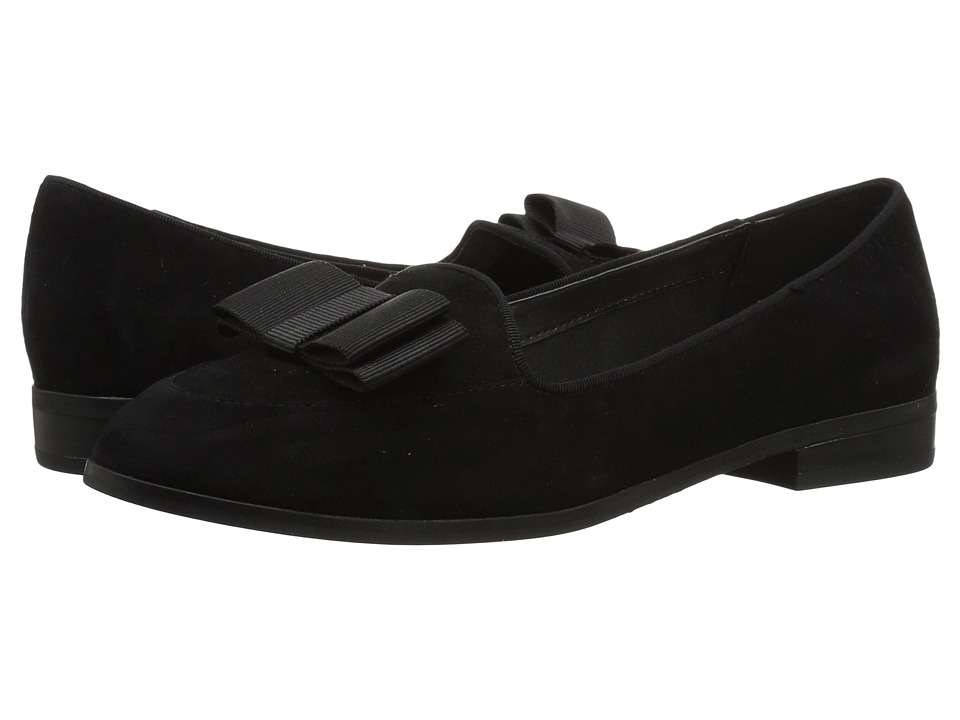 Anne Klein Dakodah (Black/Black Suede) Flats