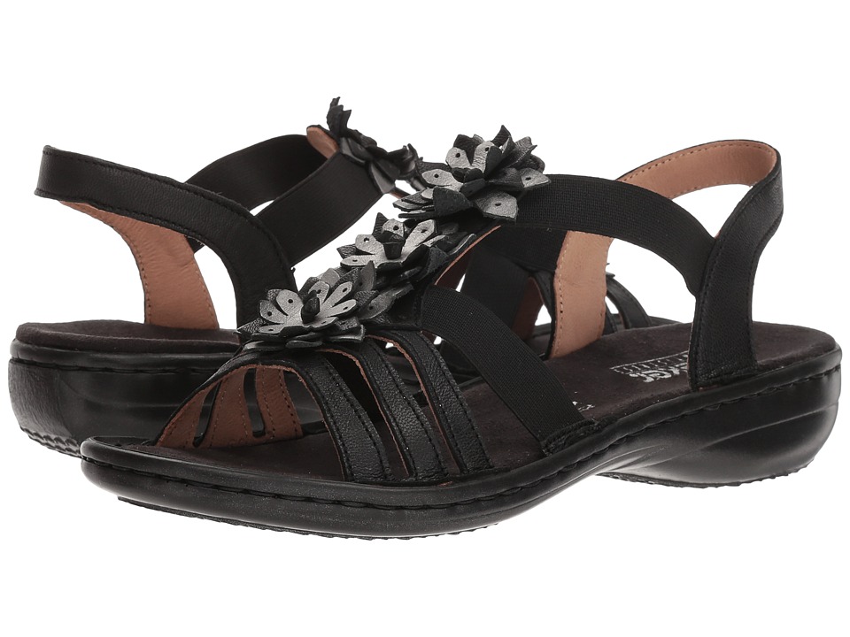 Rieker 60858 Regina 58 Ankle (Black/Alt Silber) Women's Shoes