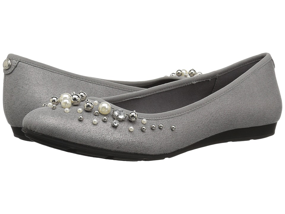 Anne Klein Aveline (Pewter Multi/Light Fabric) Flats