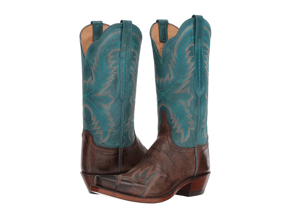 Lucchese Shelley (Chocolate) Cowboy Boots