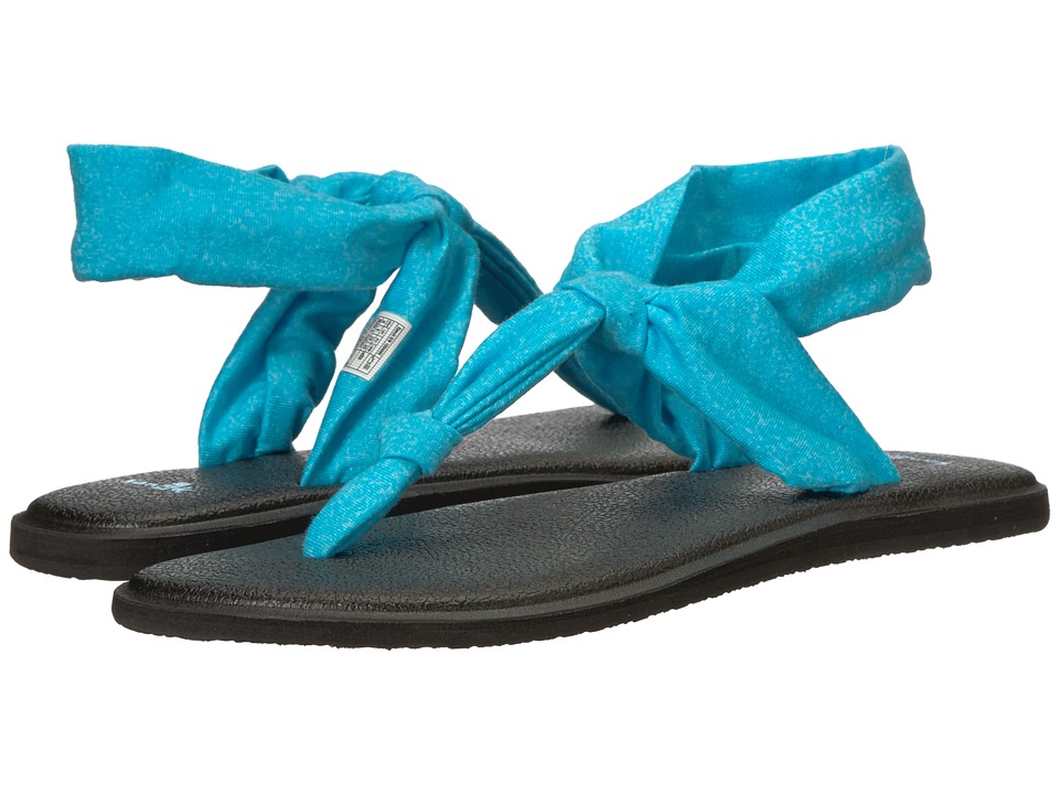 Sanuk Yoga Sling Ella (Heather Blue) Sandals