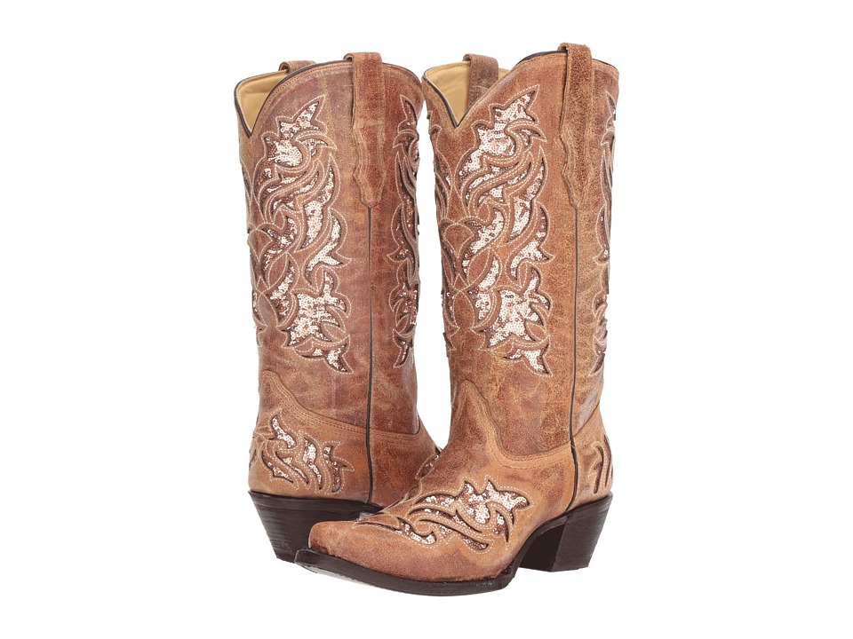 Corral Boots A3578 (Cognac) Women's Cowboy Boots